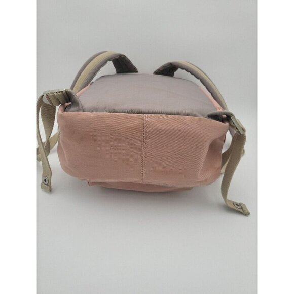 Shiu Shiue Classic Pink Backpack 14 By 12 Classic And Functional Pockets Padded - Picture 8 of 12